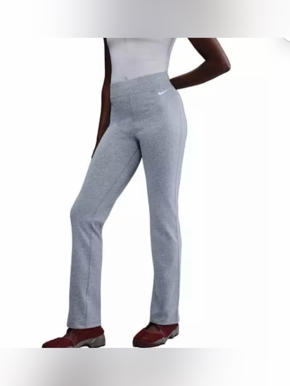 Nike Sportswear Womens Small Grey Tight Fit High Rise Full Length Yoga Pants NWT